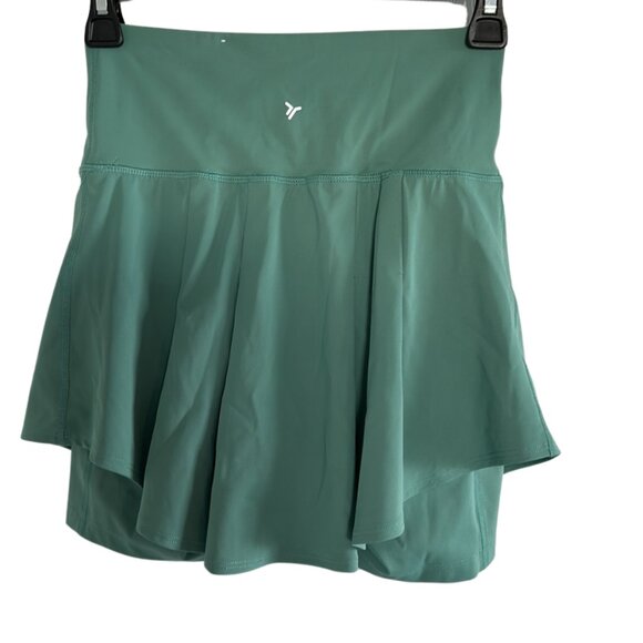 OLD NAVY HIGH RISE GO DRY POWER SOFT SKORT GREEN XS - Picture 6 of 6